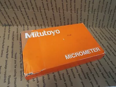 Mitutoyo Depth Micrometer .001  Series 129-132 With Interchangeable Rods 0-6  • $174.99