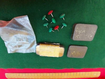 £3.99 • Buy Meccano Electrikit Pins + Nuts Bolts Tin + Spring Clips 1950s Old Tin Plate Toys