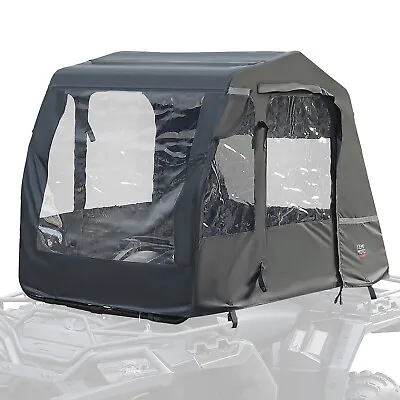 ATV Cab Enclosure Cabin Cover Outdoor Protection Snow For Can Am Outlander Honda • $142.49