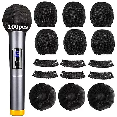 Microphone Covers Disposable 100pcs Mic Cover Disposable SUNPRO Mic Covers No... • $10.34