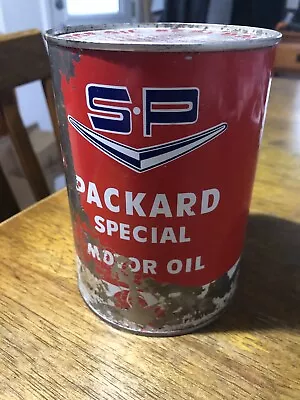 Packard Special Motor Oil Can Full • $65