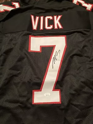 Atlanta Falcons Michael Vick Signed Jersey JSA Certification Eagles / Hokies • $75