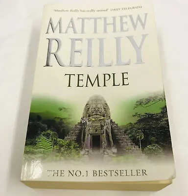Matthew Reilly TEMPLE Suspense Mystery Thriller Drama Crime Fiction Stand Alone • $16.95