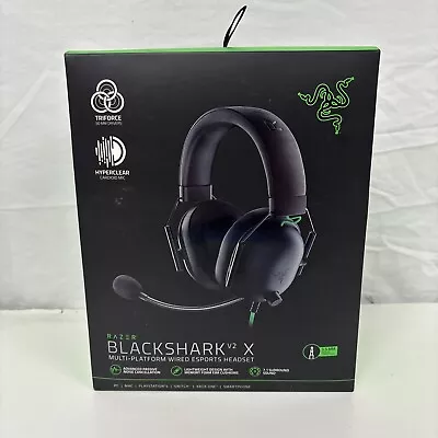 Razer BlackShark V2 X - Wired Gaming Headset *A-GRADE* (FREE SHIPPING) • $65