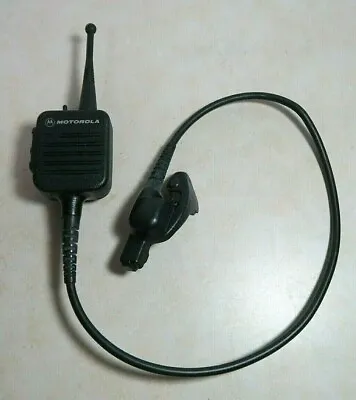 Motorola NMN6250A Public Safety Microphone 24  Straight Cord & UHF Antenna • $24.99