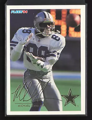 1994 Fleer #112 Michael Irvin Dallas Cowboys • $1.49