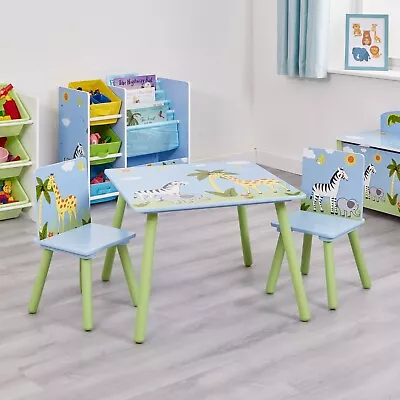 Safari Kids Tables And Chairs Blue • £54.99
