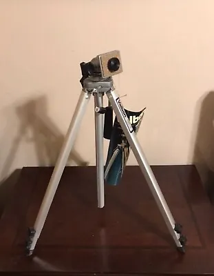 Rare Quality Vintage - Velbon Tgk-3 Aluminum Camera Photo Video Tripod (usa) • $24