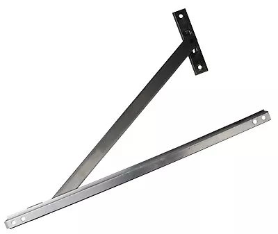 UPVC Door Restrictor Arm Patio French Doors 90 Degree Steel Stay With HOLD OPEN • £10.10