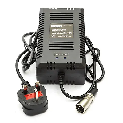 Electric E Scooter Battery Charger Lead Acid 36 Volt 36V 1.6 Amp Male Uk Plug • £11.49