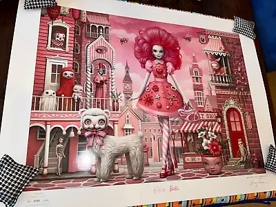 Mark Ryden Lithograph PINK POP Art Print 549/1000 COA Mattel Barbie Movie Poster • $845