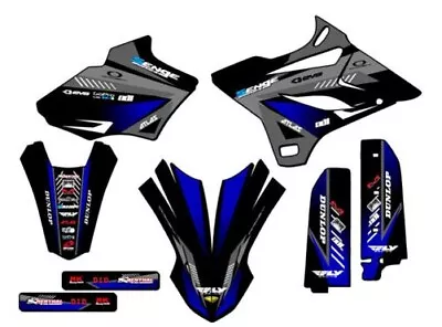 2015-2018 YZ 85 SURGE Black Senge Graphics Kit Compatible With Yamaha • $126.49