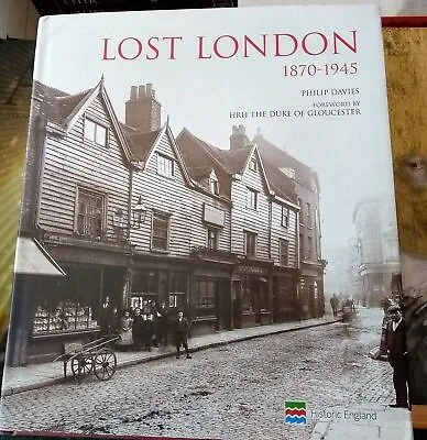 Lost London 1870 - 1945 Davies Philip NewBooks • £9.99