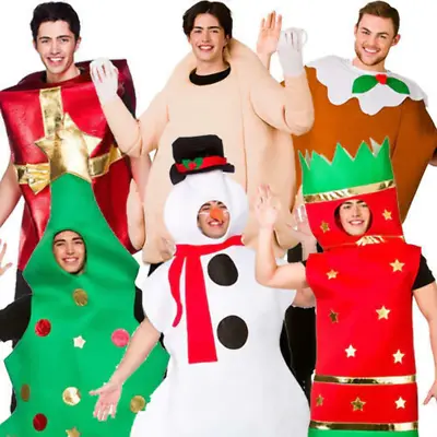 Adult Christmas Fancy Dress Xmas Festive Jolly Season Mens Ladies Costume Outfit • £17.99