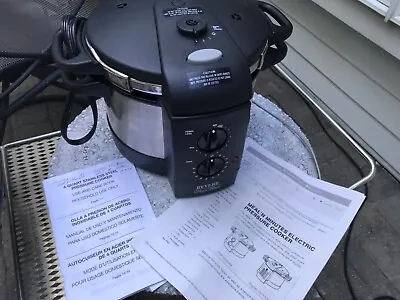 Revere Meal In Minutes PC-806M Revere Ware 4 Qt Pressure Cooker W/Recipes&Manual • $59.99