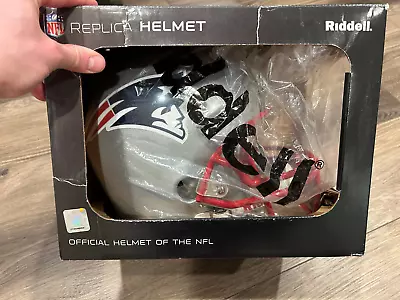 RIDDELL VSR4 New England Patriots Full Size Replica Helmet NIB! • $79.99