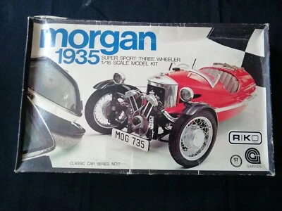 £27 • Buy Sealed Parts Gakken Morgan 1935 Super Sport Three Wheeler 1:16 Vintage Model