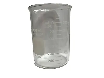 Vintage Pyrex No. 1000 - 400ml Beaker Glass Measuring Cup 4.25  • $11.99