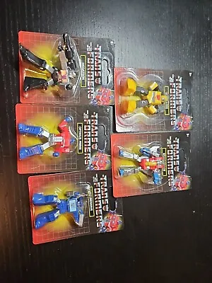 COMPLETE Set / Bundle / Lot Of 5 Hasbro Transformers 2.5” Mini Figures New • $20