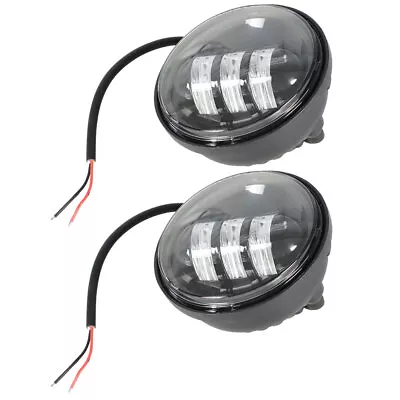 2×4.5 Inch LED Spot Fog Passing Lights Lamp For Motorcycle New • $8.97