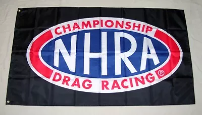 Nhra 3'x5' Flag Banner Drag Racing Fast Shipping • $13.67