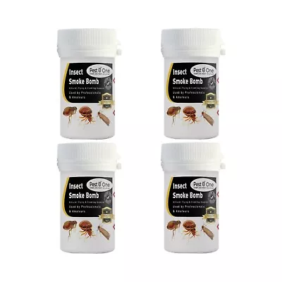 Poultry Red Mite Treatment Smoke Insect Foggers 3.5g X 4 Professional Grade • £14.81