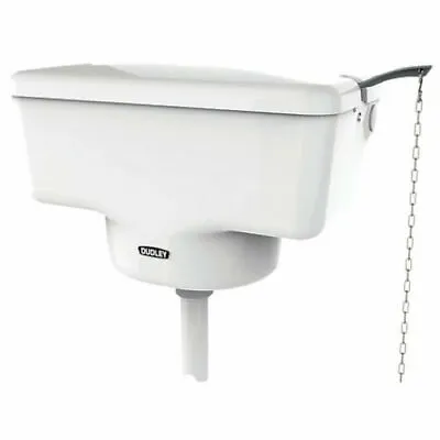 £144.95 • Buy Thomas Dudley Tri-Well High Level White Victorian Style Toilet Cistern - Chain