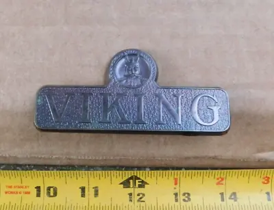 Vintage Viking Appliance Emblem Nameplate Refrigerator Stove Established 1904 • $39