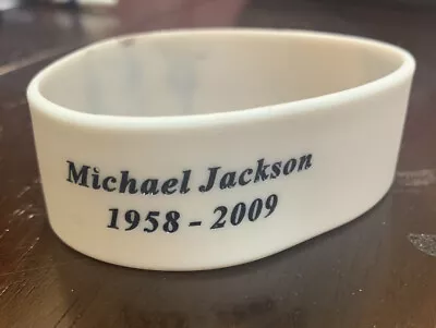 Dixinla Sports Wristbands- Fashion Bracelet W/Pattern 'Michael Jackson' Memorial • £6.21