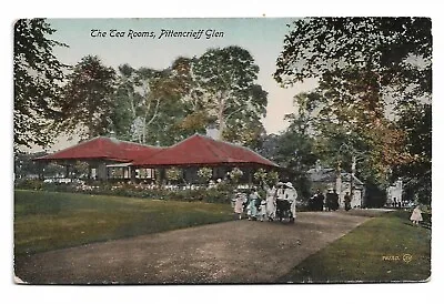 Postcard UK Scotland Fife Dunfermline Pittencrieff Park Tea Rooms Posted 1917 • £2.50