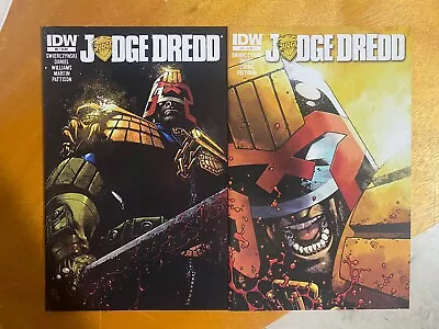 Judge Dredd Comic Lot (2) 5 6 IDW V4.  Modern Age 2013 • $2.59