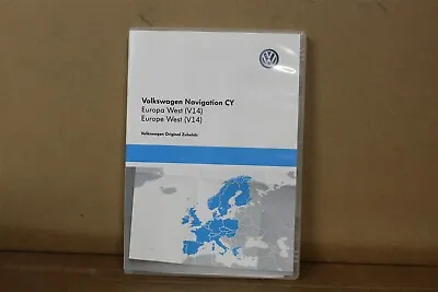 Volkswagen Navigation Disc CY Europe West V14 1T0051859AM New Genuine VW Part • $55.62