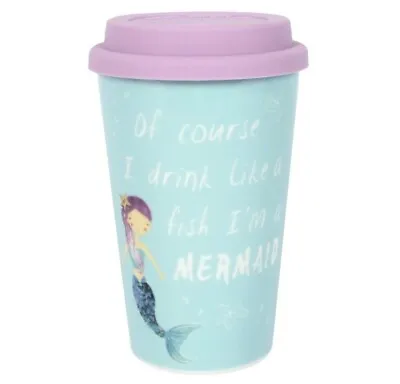 Thermal Mermaid Travel Mug NEW Gift Birthday  • £8.99