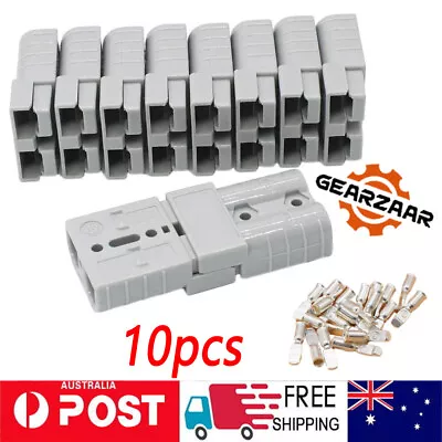 $21.49 • Buy 10 X Genuine Anderson Plug Connector 50A 6AWG Caravan Trailer Solar 4x4 Truck AU