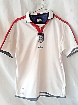 Reversible England Football Shirt  2003/2005 Official Umbro Product Size 34  • £14.99