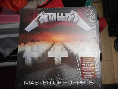 Metallica - Master Of Puppets - BLCKND005R-1 -  180g Vinyl LP  • $25