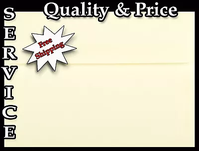 Ivory Cream Natural A2 Envelopes For Invitations Announcements Showers Wedding • $9.61