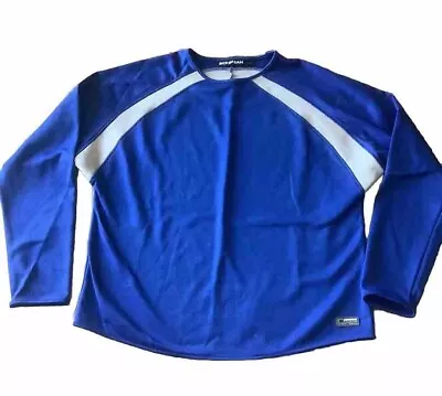Boombah Long Sleeve Lined Pullover Baseball/Softball Warmup Shirt 4XL • $20.88