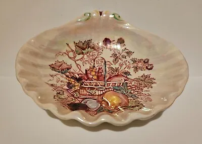 Vintage Mason's Fruit Basket Patent Ironstone Shell Dish • £9.99