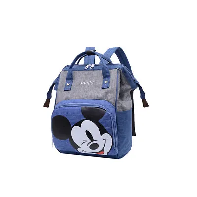 £13.19 • Buy Large Mickey Mummy Baby Diaper Nappy Backpack Travel (Grey)
