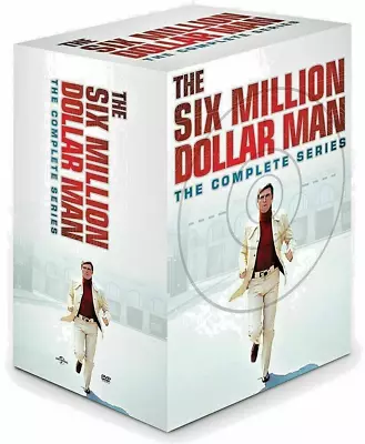 *The Six Million Dollar Man Complete Series DVD Box Set + Reunion ~ Brand New • $37.49