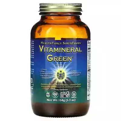 2 X HealthForce Superfoods Vitamineral Green 5.3 Oz (150 G) • $101.32