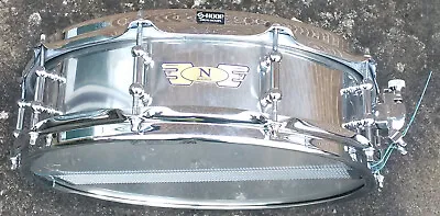 NOONAN 14  X 4  * VERY THIN 3MM STEEL SHELL * SNARE DRUM - LOOOOK • $367.05