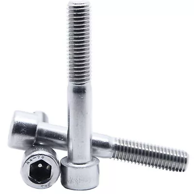 £13.08 • Buy 12mm M12 ALLEN BOLT SOCKET CAP SCREWS HEX HEAD A4 MARINE GRADE STAINLESS STEEL