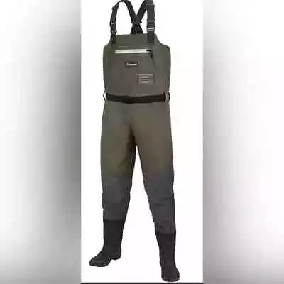 Piscifun BX Chest Waders Breathable Bootfoot   Waders 3-Layer XXL -11/12 BOOT • $95