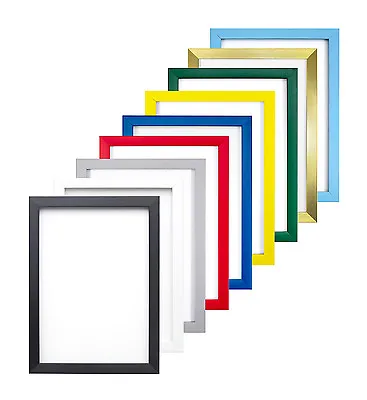 Rainbow Colour Range Picture Frame Photo Frame Poster Frame Decor Red Blue Green • £5.92