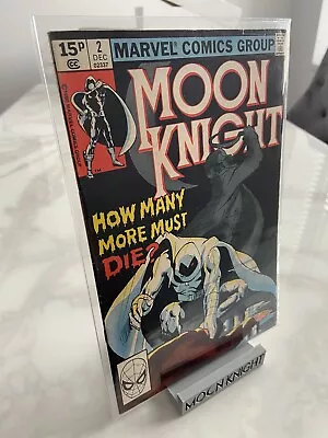 MOON KNIGHT #2 - 1980 - 1st Appearance SKID-ROW SLASHER ( PENCE COPY ) • £20