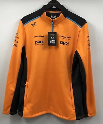 McLaren Castore F1 2023 Team Quarter Zip Midlayer Jacket Medium • $100