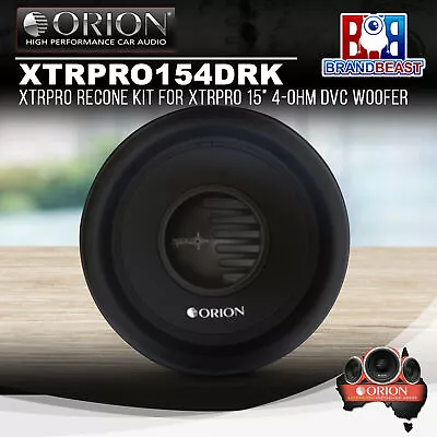 Orion XTRPRO154DRK XTRPRO Recone Kit For XTRPRO 15” 4-Ohm DVC Woofer • $349