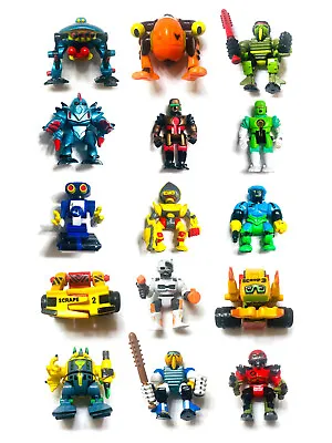 CHOOSE: Vintage Galoob LGTI Z-Bots Micro Machines 2 Inch ZBots Mini Figures • $4.99